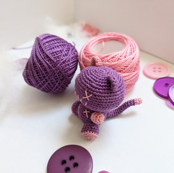 Crochet voodoo cat - Picture 6 of 6